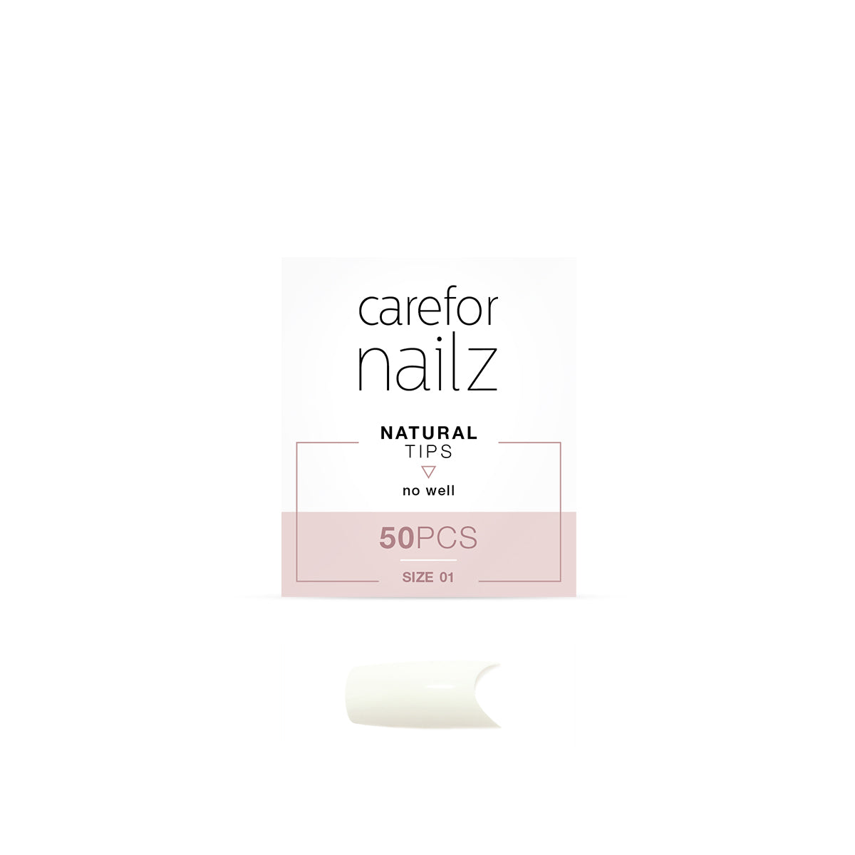 Natural Tips ohne Aufsatz / Natural Tips no well Refill 50 Stück