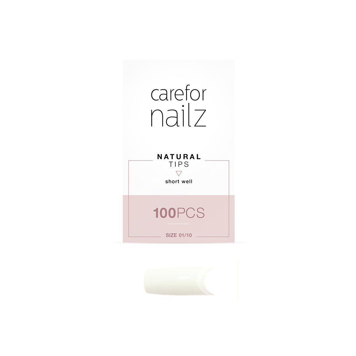 Natural Tips kurze Befestigung / Natural Tips kurz gut