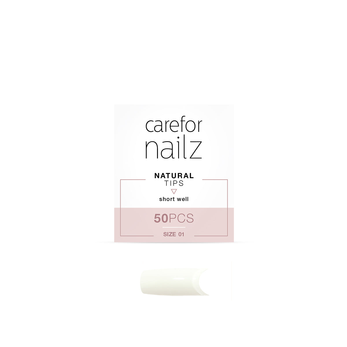 Natural Tips Short Aufsatz / Natural Tips Short Well Refill 50 Stück