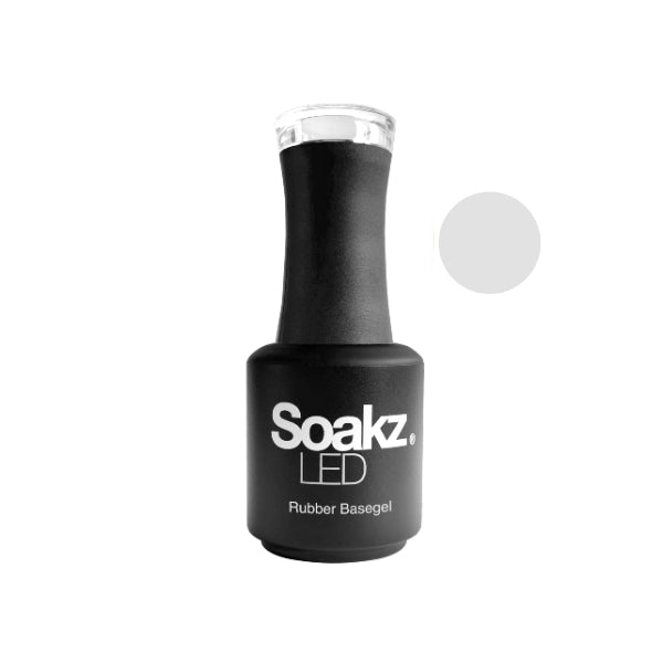 Soakz Rubber Basegel Milky (wit) 15ml
